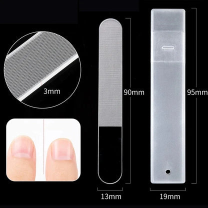 Glass Foot Rasp Heel File for Callus and Hard Skin Removal