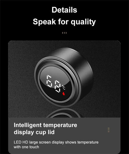 Smart Temperature Display Thermos Bottle