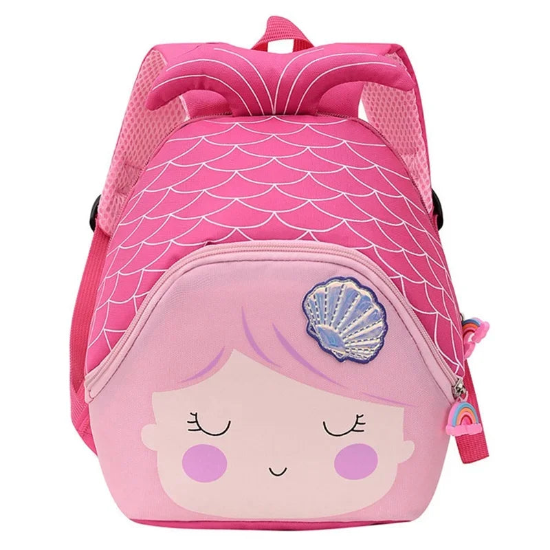 Kids Cute Cartoon School Backpack