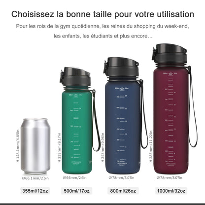 Hot Sale Sports Water Bottle 500/1000ML