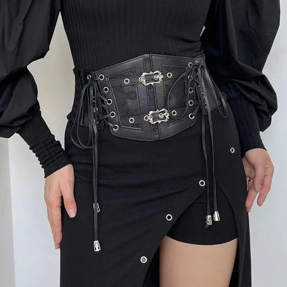 Women’s Elastic Lace Corset Waist Belt