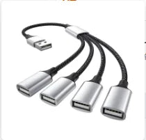 4-Port USB-C Hub OTG Adapter