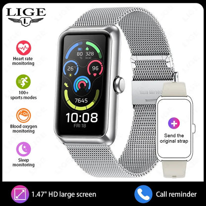 Bluetooth Health & Sports Smartwatch with Custom Dial