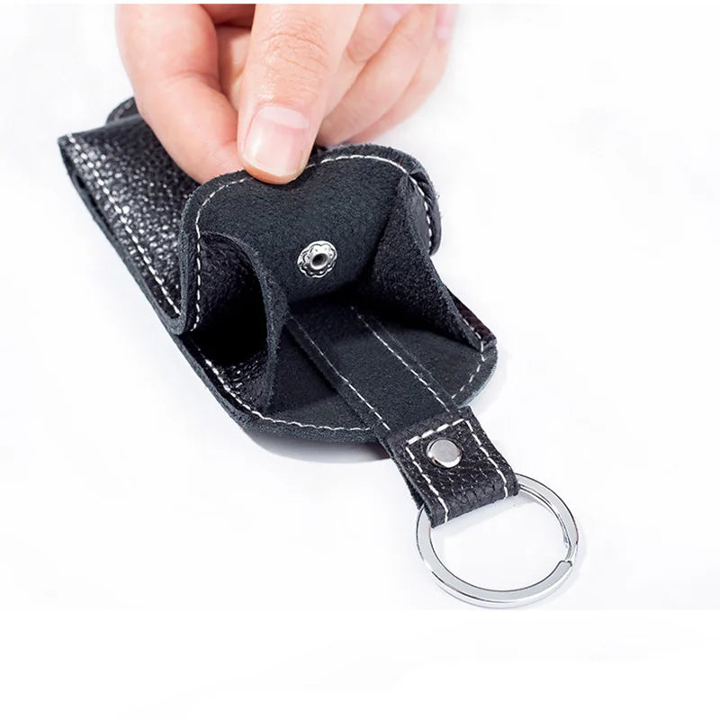 Genuine Leather Keychain Smart Key Holder