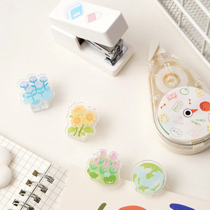 Cute Cat Paw Mini Paper Clip Bookmark
