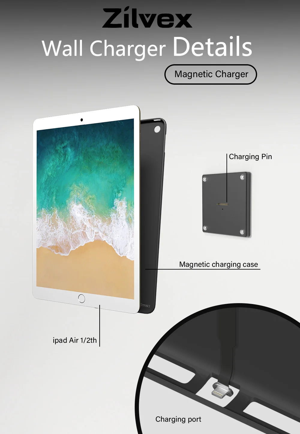 Wall-Mounted Charging Dock & Stand