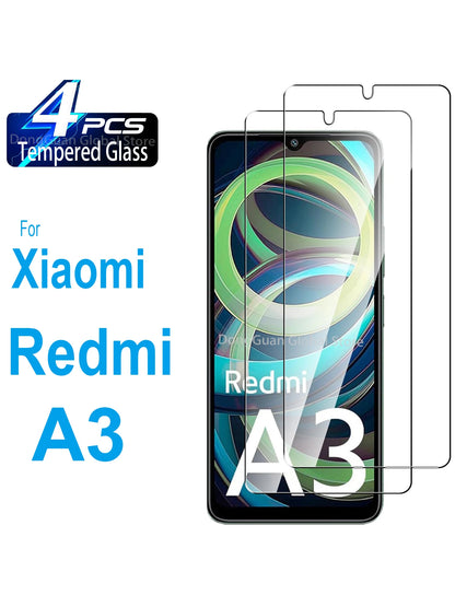 Xiaomi Redmi A3 Tempered Glass Screen Protector