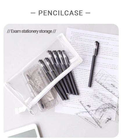Transparent Large Capacity Pencil Case
