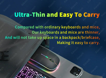 Wireless Bluetooth Keyboard with Touchpad