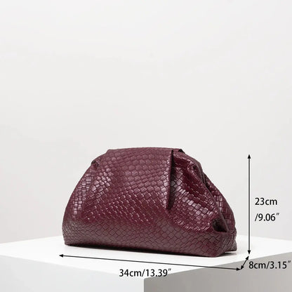 Vintage Woven Pattern Clutch Bag