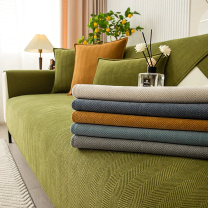 Universal Chenille Non-Slip Sofa Cover