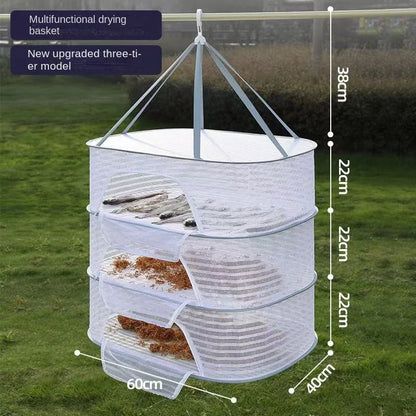 1.2.3Layer Breathable Quick Drying Hanging Net Holder