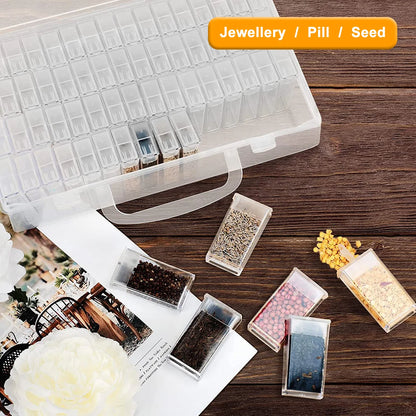 Reusable Seed Collection & Craft Storage Case with Labels