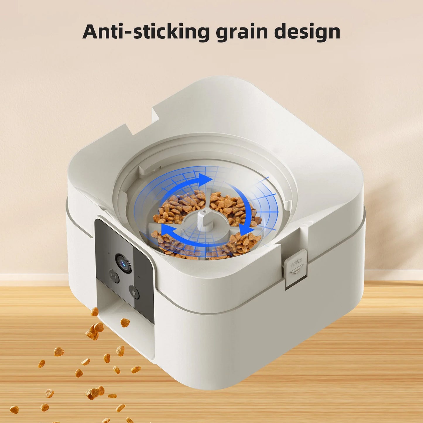 Smart Wi-Fi Pet Feeder with Camera