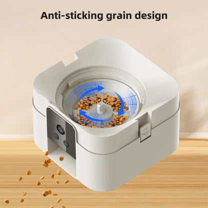 Smart Wi-Fi Pet Feeder with Camera