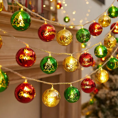 Christmas Bauble LED String Lights