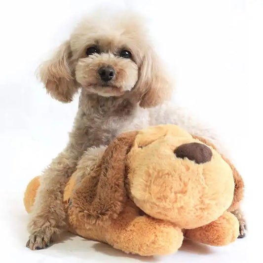 Heartbeat Calming Plush Toy for Dogs