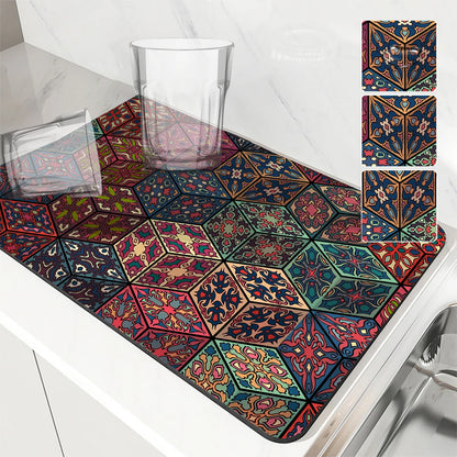 Absorbent Kitchen Drying Mat