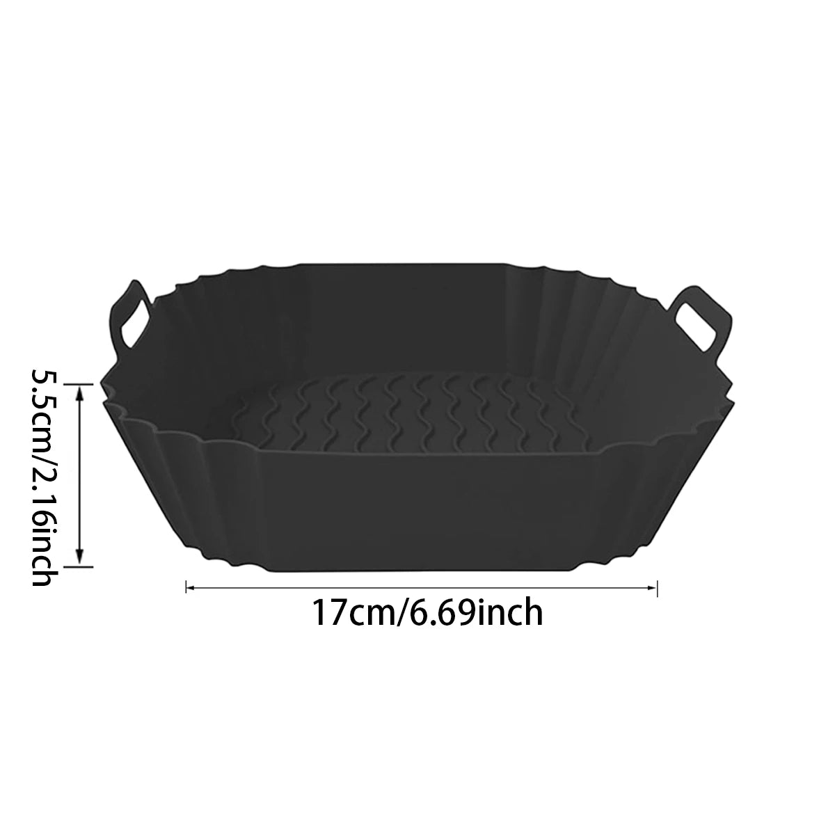 Reusable Silicone Air Fryer Basket Liner