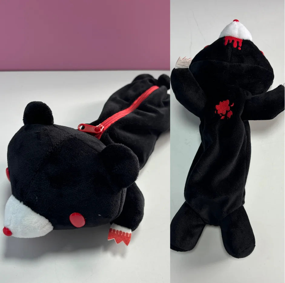 Cute Cartoon Bear Plush Pencil Case