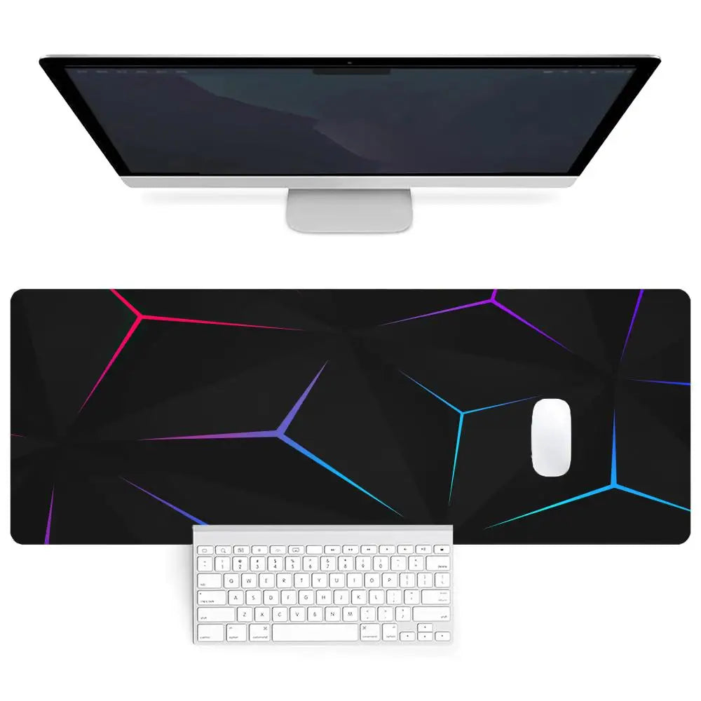 Hexagon Extended Desk Mat