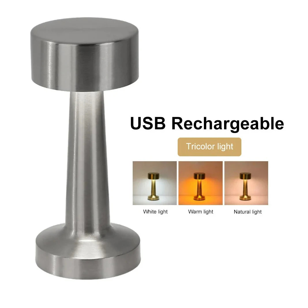 USB Rechargeable Touch LED Desk Lamp