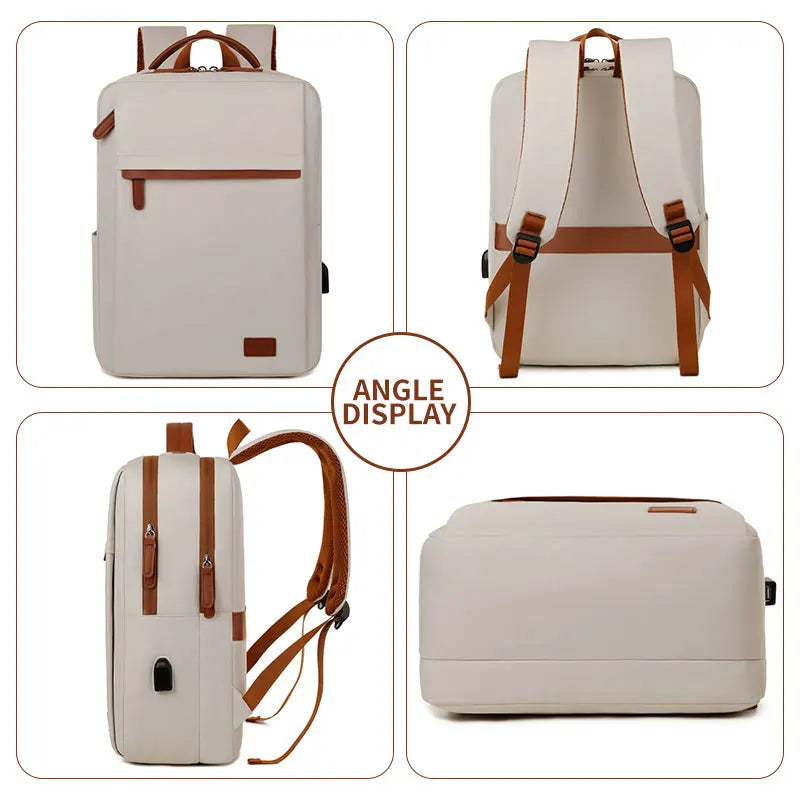 Simple Large Capacity Commuter Backpack