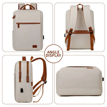 Simple Large Capacity Commuter Backpack