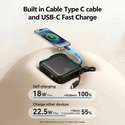 10000mAh Magnetic Wireless Power Bank