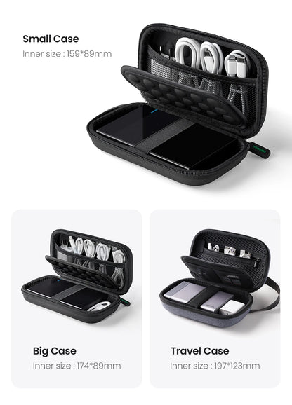 Portable Protective Case for 2.5” HDD, SSD & Accessories
