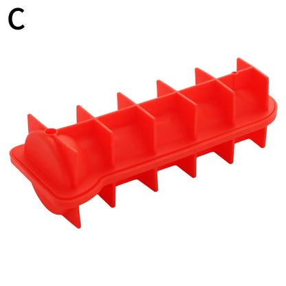 One-Press Silicone Ice Cube Maker with Storage Box