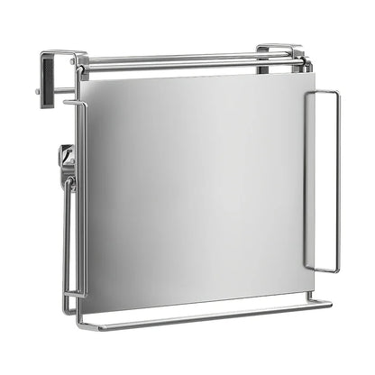 Stainless Steel Foldable Cabinet Door Storage Shelf