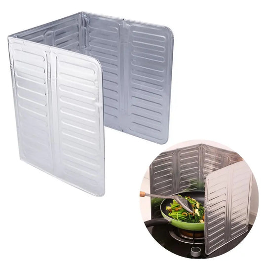1/2 Pcs Outdoor Stove Windscreen Foldable Aluminum Foil