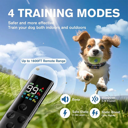 Dog Training Collar – Remote Control Waterproof E-Collar