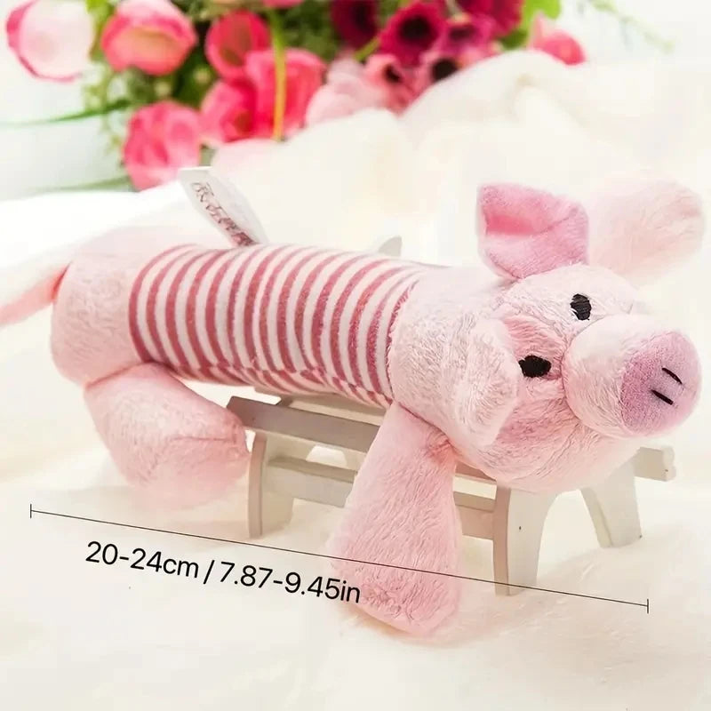 Squeaky Plush Dog Toy