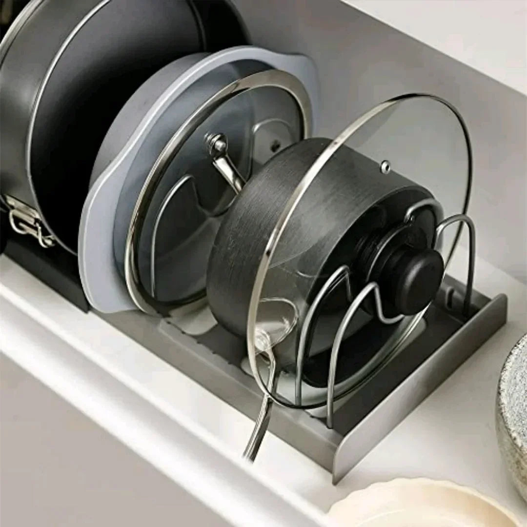 Expandable Pot & Pan Rack