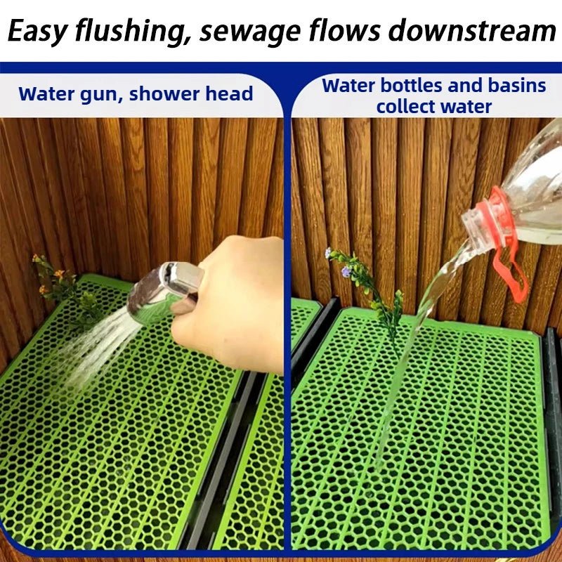 Flush Dog Toilet with Direct Drainage System