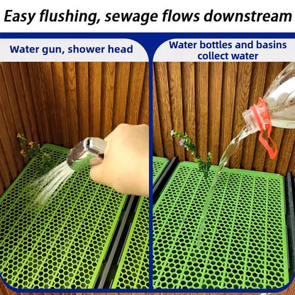 Flush Dog Toilet with Direct Drainage System