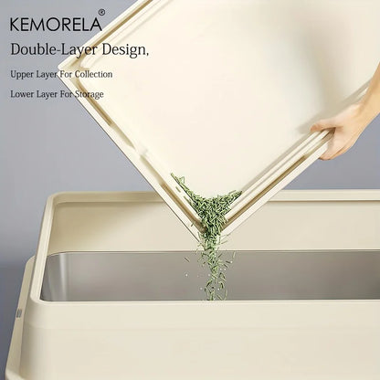 Extra Large Stainless Steel Cat Litter Box with Lid