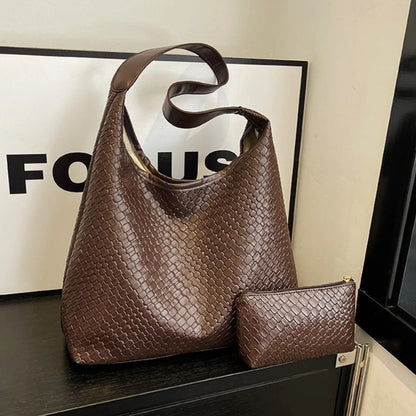 Large Capacity Casual Armpit Bag for Work & Daily Use