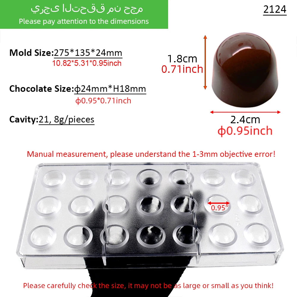 Professional Polycarbonate Chocolate Mold