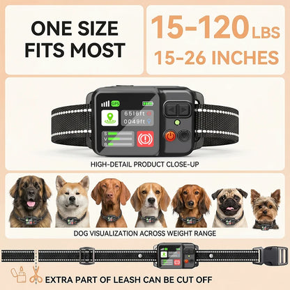 GPS Wireless Dog Fence Training Collar