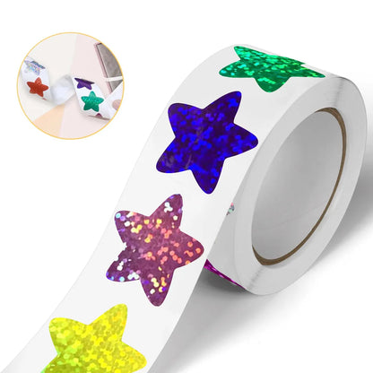 Holographic Star Sticker Roll