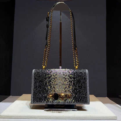 Glitter Evening Crossbody Bag