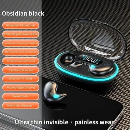 TWS Bluetooth 5.3 Wireless Earbuds with Charging Case
