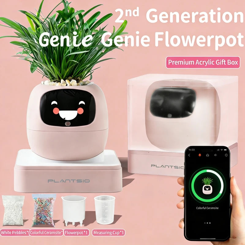 Smart Interactive Plant Companion Pot