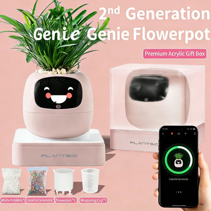 Smart Interactive Plant Companion Pot