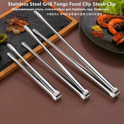 Stainless Steel BBQ Grill Tongs