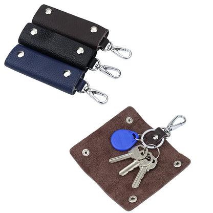 Genuine Leather Key Organizer Case