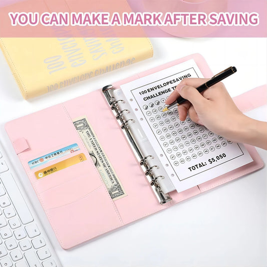 100 Envelope Savings Challenge Binder